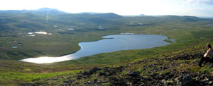 overlooking Pebble Mine site