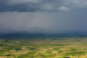 thunderstorm in Pebble Valley